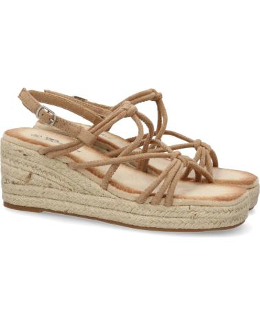 PUNTOSALAO SANDALIAS DE CUNA EN YUTE TIRAS COLOR KAKI JNS333 VARIOS COLORES