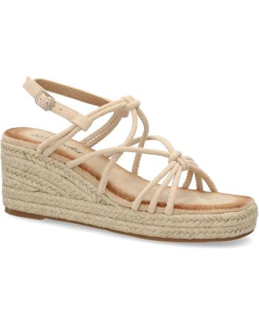 PUNTOSALAO SANDALIAS DE CUNA EN YUTE TIRAS COLOR BEIGE JNS333 VARIOS COLORES