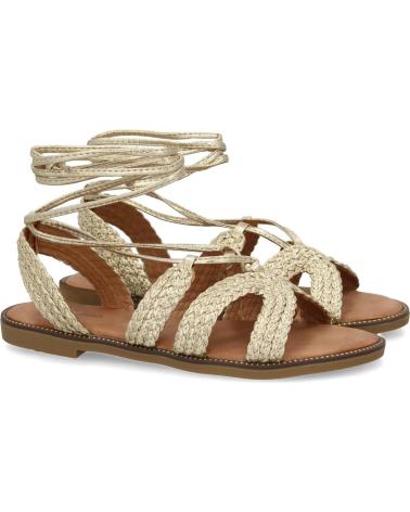 PUNTOSALAO SANDALIAS PLANAS COMODAS TIRAS AL TOBILLO PARA MUJER ORO TF2 VARIOS COLORES