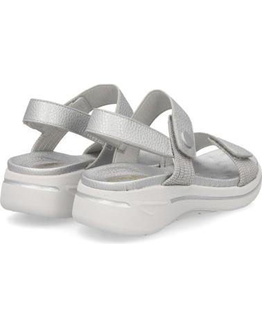 PUNTOSALAO SANDALIAS PLATEADAS PLANAS DE MUJER COMODAS HLS-0692 VARIOS COLORES