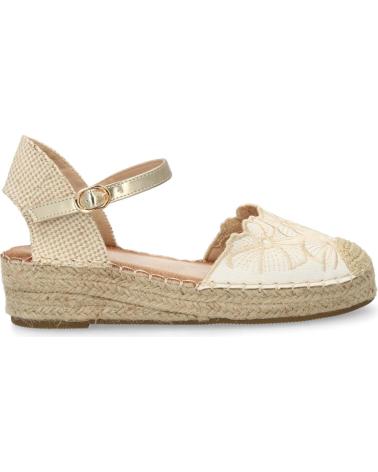 PUNTOSALAO SANDALIAS DORADAS DE CUNA BAJAS EN YUTE PARA MUJER 9996 VARIOS COLORES