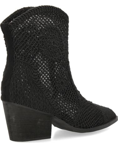 PUNTOSALAO BOTINES TACON MEDIO ESTILO CAMPERO PARA MUJER CALADOS COLOR VARIOS COLORES