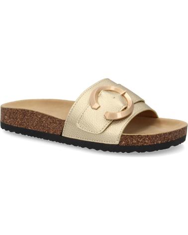 PUNTOSALAO SANDALIAS PLANAS COMODAS BIO EN PALA PARA MUJER COLOR ORO VR VARIOS COLORES