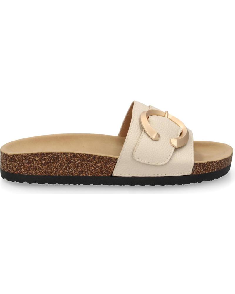 PUNTOSALAO SANDALIAS PLANAS COMODAS BIO EN PALA PARA MUJER COLOR BEIGE VARIOS COLORES