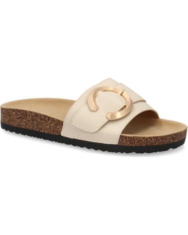 PUNTOSALAO SANDALIAS PLANAS COMODAS BIO EN PALA PARA MUJER COLOR BEIGE VARIOS COLORES