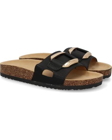 PUNTOSALAO SANDALIAS PLANAS COMODAS ELEGANTES PARA MUJER COLOR NEGRO VR VARIOS COLORES