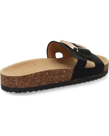 PUNTOSALAO SANDALIAS PLANAS COMODAS ELEGANTES PARA MUJER COLOR NEGRO VR VARIOS COLORES
