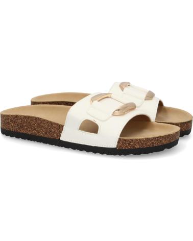 PUNTOSALAO SANDALIAS PLANAS COMODAS ELEGANTES PARA MUJER COLOR BLANCO V VARIOS COLORES