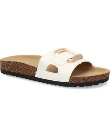 PUNTOSALAO SANDALIAS PLANAS COMODAS ELEGANTES PARA MUJER COLOR BLANCO V VARIOS COLORES