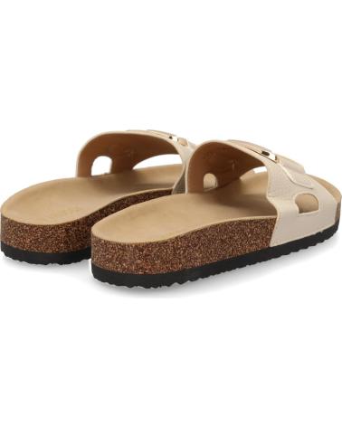 PUNTOSALAO SANDALIAS PLANAS COMODAS SUELA BIO PARA MUJER COLOR BEIGE VR VARIOS COLORES