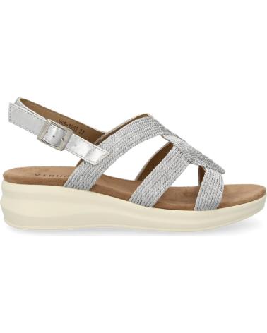 PUNTOSALAO SANDALIAS PLATEADAS PLANAS COMODAS TIRAS CRUZADAS MUJER VR5- VARIOS COLORES