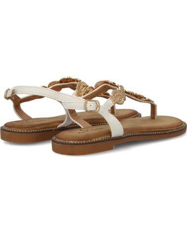 PUNTOSALAO SANDALIAS PLANAS COMODAS BRILLANTE PARA MUJER COLOR BLANCO T VARIOS COLORES