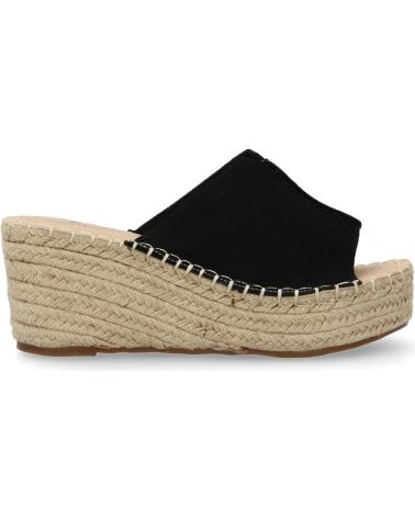 PUNTOSALAO SANDALIAS DE PLATAFORMA EN YUTE PARA MUJER PALA COLOR NEGRO VARIOS COLORES