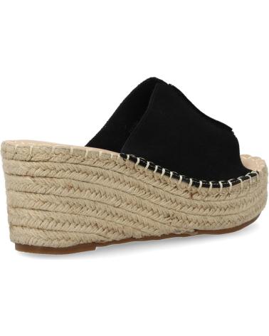 PUNTOSALAO SANDALIAS DE PLATAFORMA EN YUTE PARA MUJER PALA COLOR NEGRO VARIOS COLORES