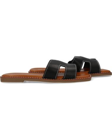 PUNTOSALAO SANDALIAS PLANAS COMODAS PARA MUJER COLOR NEGRO M-8081 VARIOS COLORES