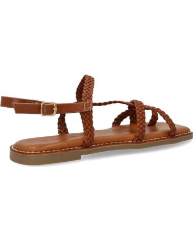 PUNTOSALAO SANDALIAS PLANAS COMODAS TRENZADAS PARA MUJER COLOR CAMEL 1U VARIOS COLORES