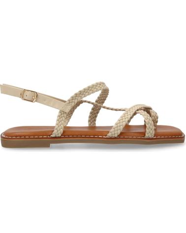 PUNTOSALAO SANDALIAS PLANAS COMODAS TRENZADAS PARA MUJER COLOR BEIGE 1U VARIOS COLORES