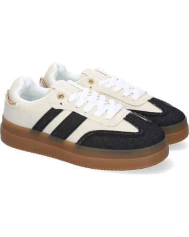 PUNTOSALAO DEPORTIVAS PLANAS COMODAS PARA MUJER COLOR NEGRO XX-83 VARIOS COLORES