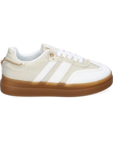 PUNTOSALAO DEPORTIVAS PLANAS COMODAS PARA MUJER COLOR BEIGE XX-83 VARIOS COLORES