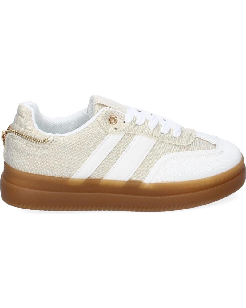 PUNTOSALAO DEPORTIVAS PLANAS COMODAS PARA MUJER COLOR BEIGE XX-83 VARIOS COLORES
