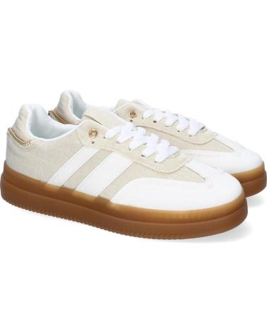 PUNTOSALAO DEPORTIVAS PLANAS COMODAS PARA MUJER COLOR BEIGE XX-83 VARIOS COLORES