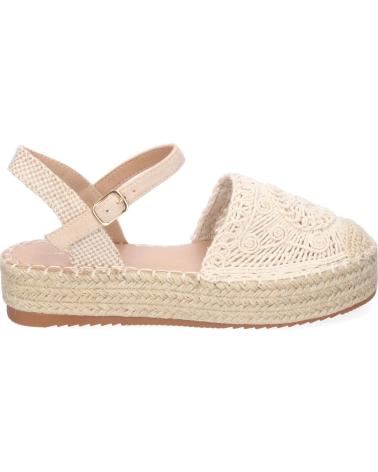 PUNTOSALAO ALPARGATAS DE PLATAFORMA EN YUTE Y HEBILLA MUJER COLOR BEIGE VARIOS COLORES