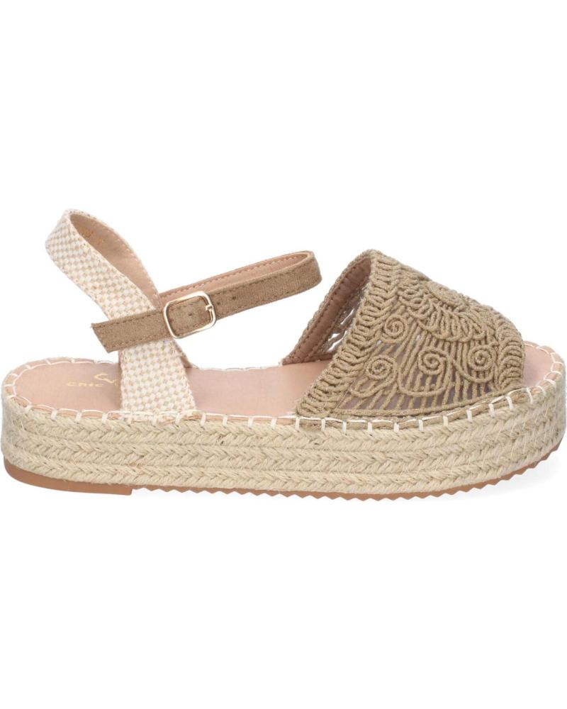 PUNTOSALAO SANDALIAS PLANAS EN YUTE PALA TRENZADA ABIERTA PARA MUJER KA VARIOS COLORES