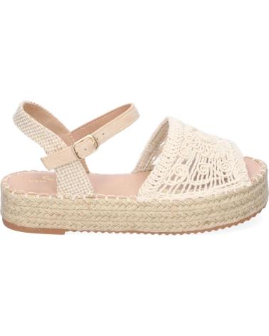 PUNTOSALAO SANDALIAS PLANAS EN YUTE PALA TRENZADA ABIERTA PARA MUJER BE VARIOS COLORES