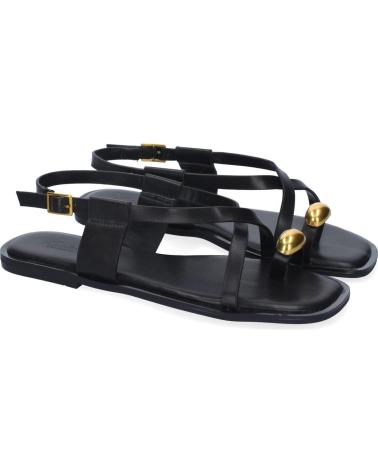 PUNTOSALAO SANDALIAS PLANAS PARA MUJER COMODAS COLOR NEGRO TC-1U1 VARIOS COLORES