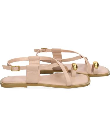 PUNTOSALAO SANDALIAS PLANAS PARA MUJER COMODAS COLOR KAKI TC-1U1 VARIOS COLORES