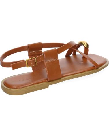 PUNTOSALAO SANDALIAS PLANAS PARA MUJER COMODAS COLOR CAMEL TC-1U1 VARIOS COLORES