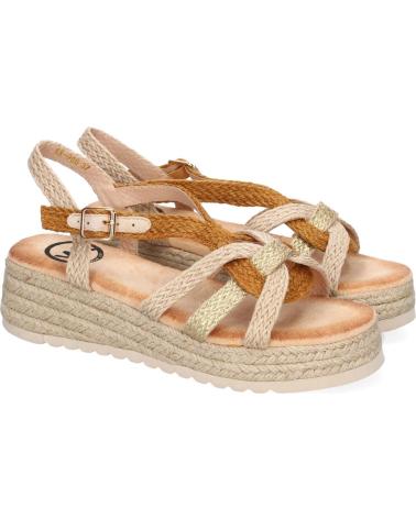 PUNTOSALAO SANDALIAS PLANAS DE YUTE TRENZADO PARA MUJER COLOR CAMEL KK- VARIOS COLORES
