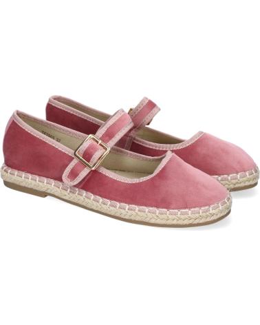 PUNTOSALAO BAILARINAS ESTILO ALPARGATAS EN YUTE PARA MUJER COLOR ROSA T VARIOS COLORES