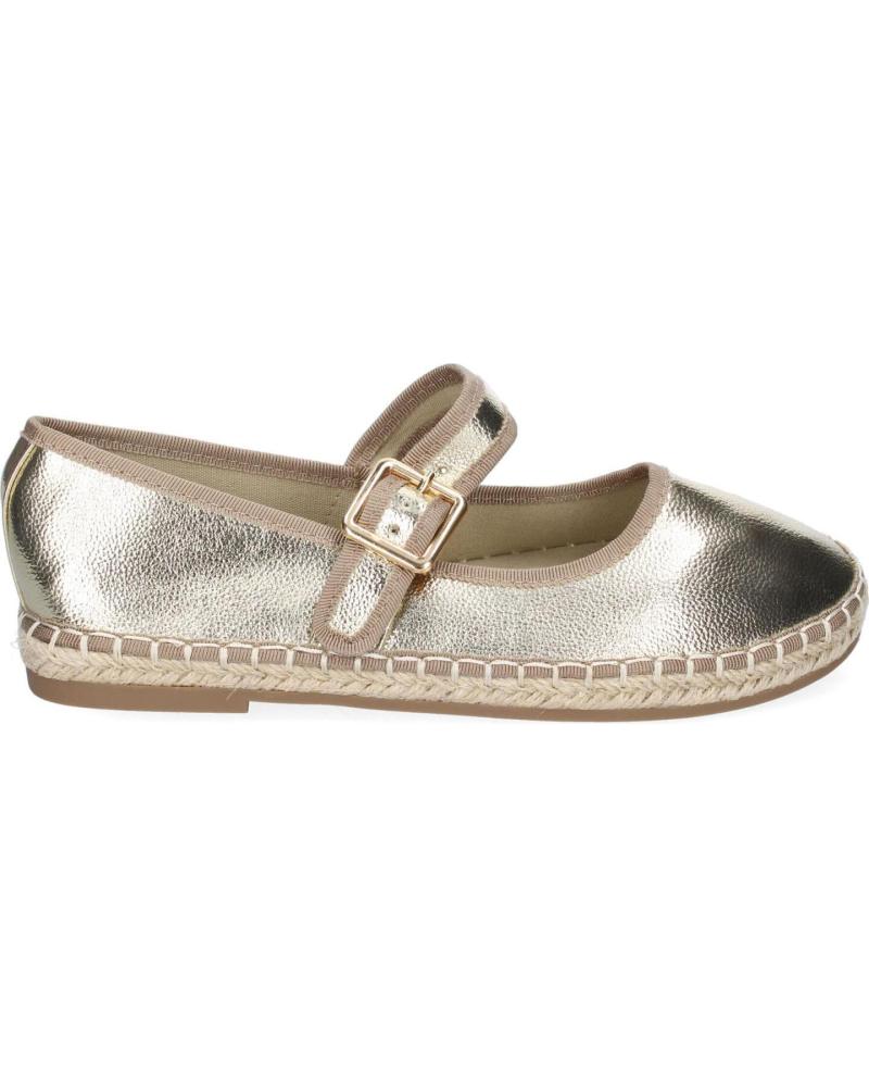 PUNTOSALAO BAILARINAS DORADAS ESTILO ALPARGATAS EN YUTE PARA MUJER TF29 VARIOS COLORES