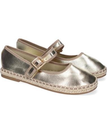 PUNTOSALAO BAILARINAS DORADAS ESTILO ALPARGATAS EN YUTE PARA MUJER TF29 VARIOS COLORES