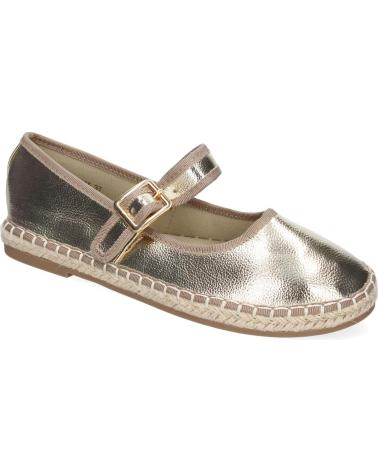 PUNTOSALAO BAILARINAS DORADAS ESTILO ALPARGATAS EN YUTE PARA MUJER TF29 VARIOS COLORES