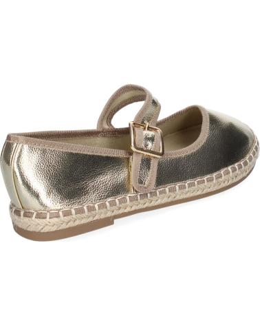 PUNTOSALAO BAILARINAS DORADAS ESTILO ALPARGATAS EN YUTE PARA MUJER TF29 VARIOS COLORES