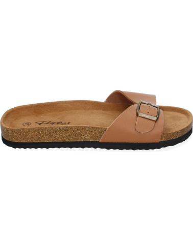 PUNTOSALAO SANDALIAS PLANAS COMODAS PARA MUJER PALA HEBILLA COLOR TAUPE VARIOS COLORES