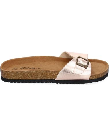 PUNTOSALAO SANDALIAS PLANAS COMODAS PARA MUJER PALA HEBILLA COLOR CHAMP VARIOS COLORES