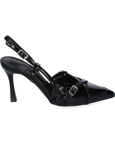 PUNTOSALAO ZAPATOS DE VESTIR TACON FINO PARA MUJER COLOR NEGRO 5U13 VARIOS COLORES