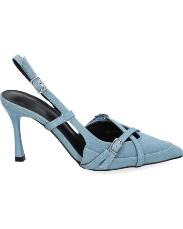 PUNTOSALAO ZAPATOS DE VESTIR TACON FINO PARA MUJER COLOR AZUL 5U13 VARIOS COLORES