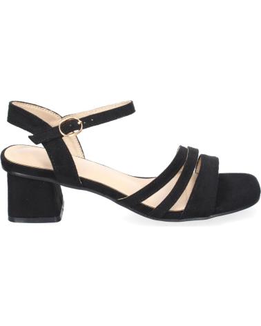 PUNTOSALAO SANDALIAS PARA FIESTA TACON MEDIO COMODO PARA MUJER COLOR NE VARIOS COLORES