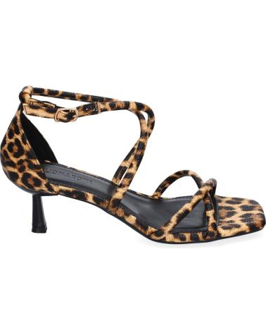 PUNTOSALAO SANDALIAS DE TACON FINO FIESTA PARA MUJER COLOR LEOPARDO B-5 VARIOS COLORES