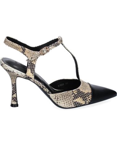 PUNTOSALAO ZAPATOS DE TACON ELEGANTES ESTILO SALON PARA MUJER SERPIENTE VARIOS COLORES