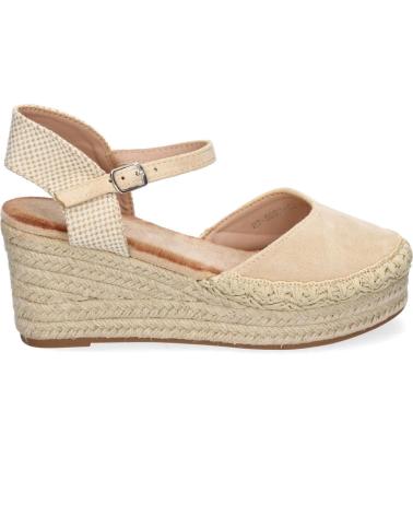 PUNTOSALAO SANDALIAS DE CUNA MEDIA EN YUTE PARA MUJER COLOR BEIGE 5Q92 VARIOS COLORES
