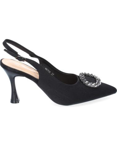 PUNTOSALAO ZAPATOS TACON COMODO FIESTA PARA MUJER COLOR NEGRO YG738 VARIOS COLORES