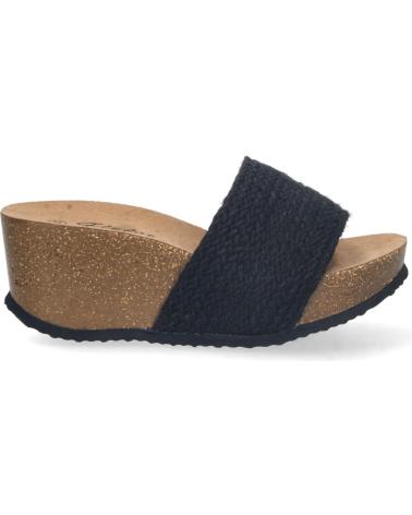 PUNTOSALAO SANDALIAS BIO PLATAFORMA PALA SIMPLE PARA MUJER COLOR NEGRO VARIOS COLORES
