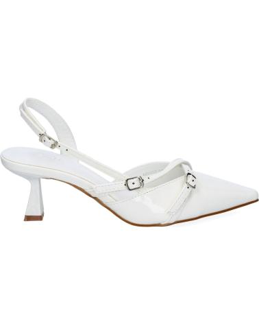 PUNTOSALAO ZAPATOS DE VESTIR TACON MEDIO PARA MUJER COLOR BLANCO HD337 VARIOS COLORES