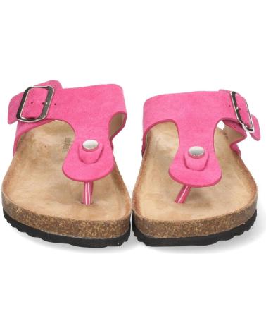 PUNTOSALAO SANDALIA ESCLAVA PLANA MUJER COLOR FUCSIA VARIOS COLORES