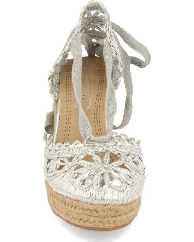 PUNTOSALAO SANDALIA DE CUNA MUJER COLOR PLATA VARIOS COLORES